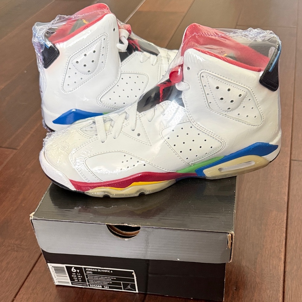 Jordan VI 6 Olympic Rings 2008 Release Brand New GS 6Y